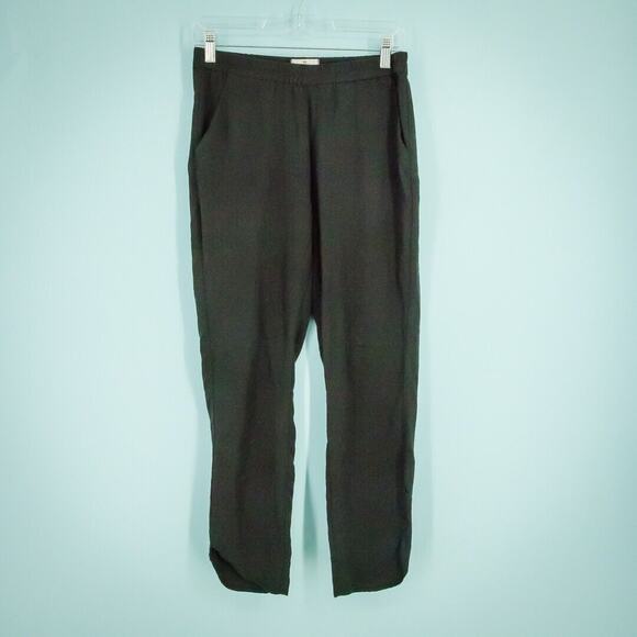 Marine Layer Size Small S Allison Black Pull On Stretch Waist Ankle Length Pants - Picture 1 of 6